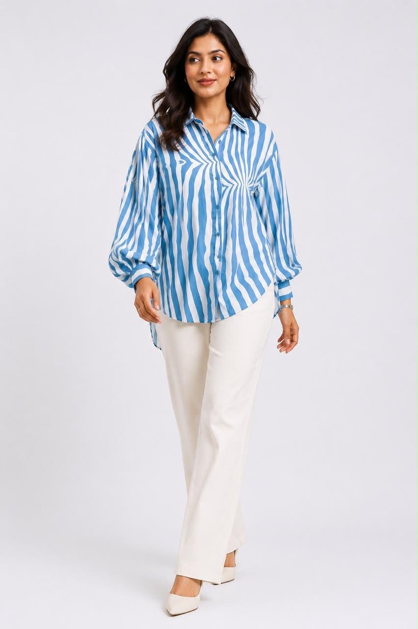 Wave Blue Shirt